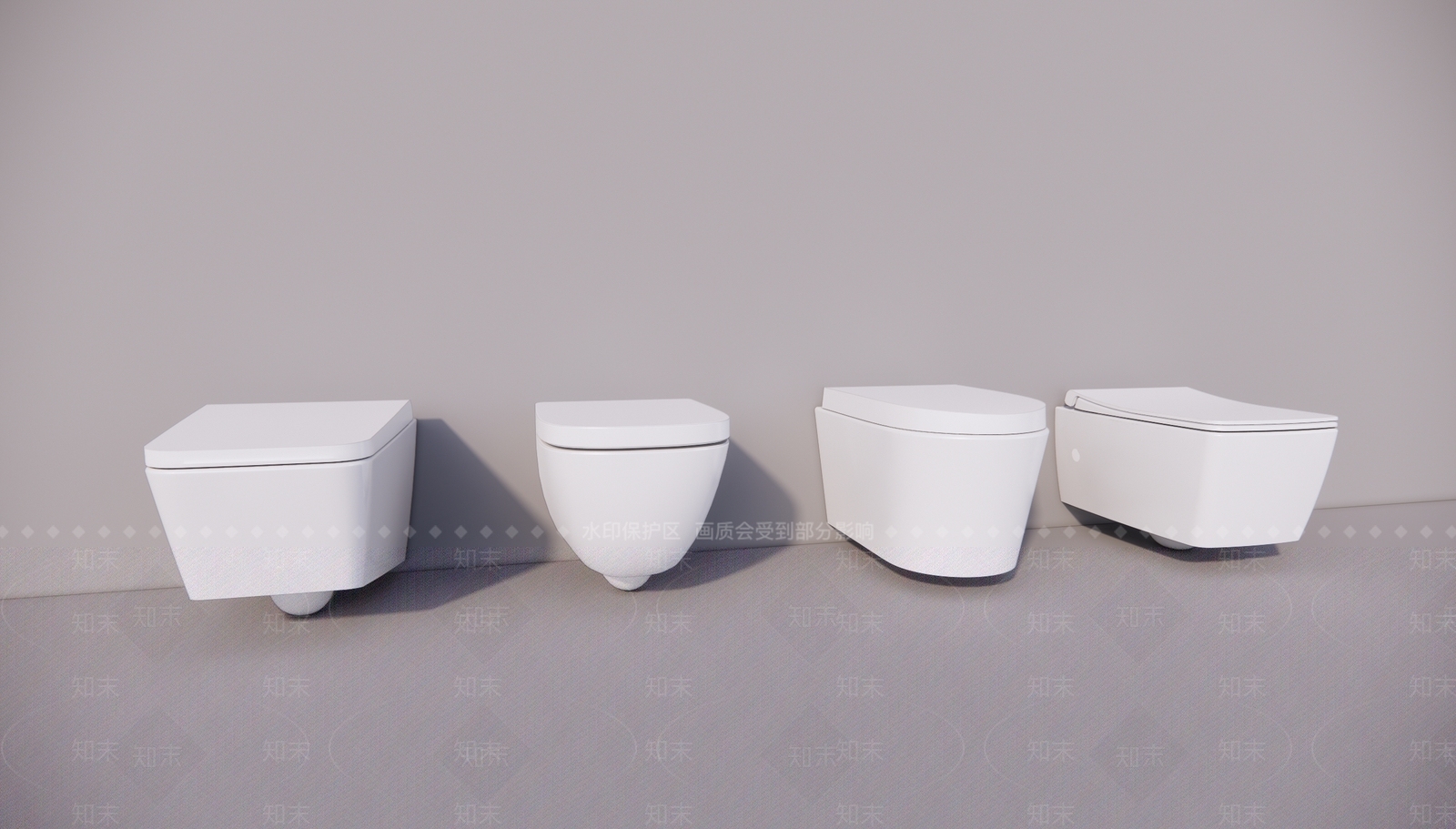 马桶SU模型下载【ID:1126429673】