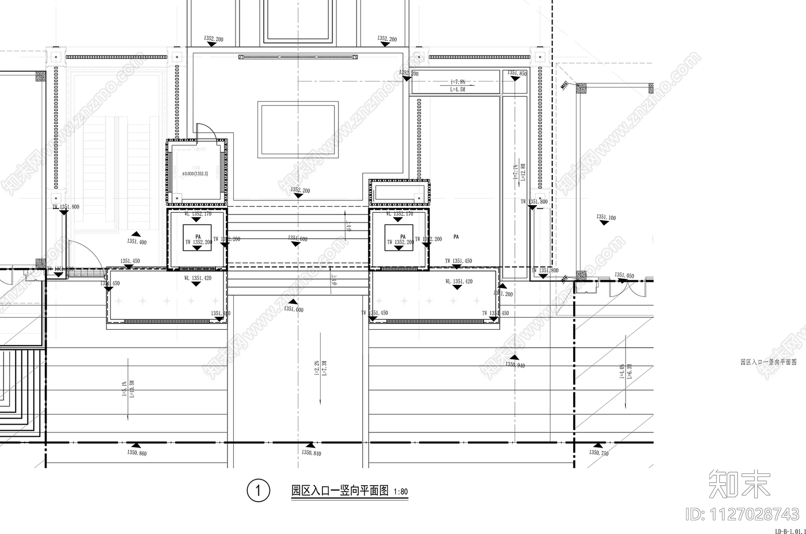 特色水景景观施工图下载【ID:1127028743】_知末案例馆