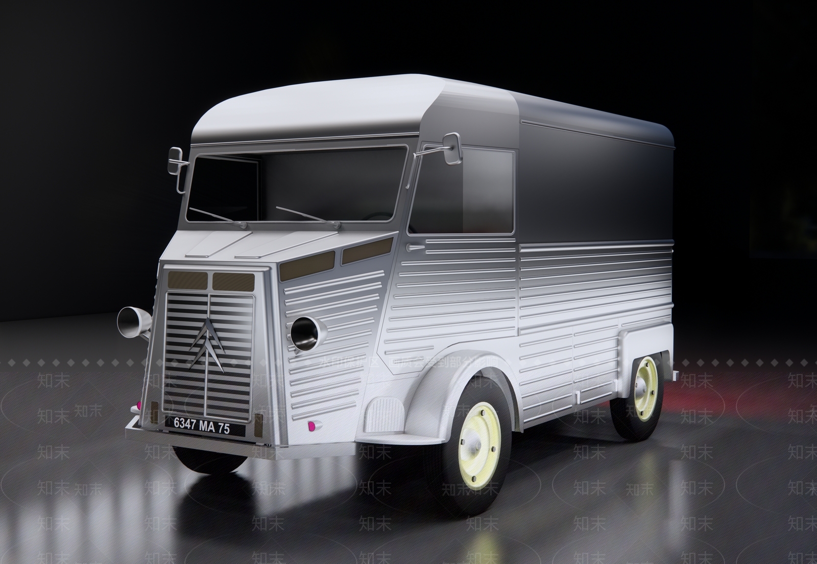 雪铁龙面包车SU模型下载【ID:1126436075】