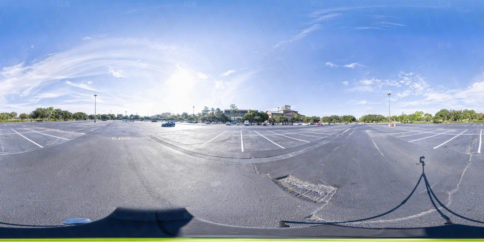 停车场广场户外HDR贴图下载【ID:1126442184】