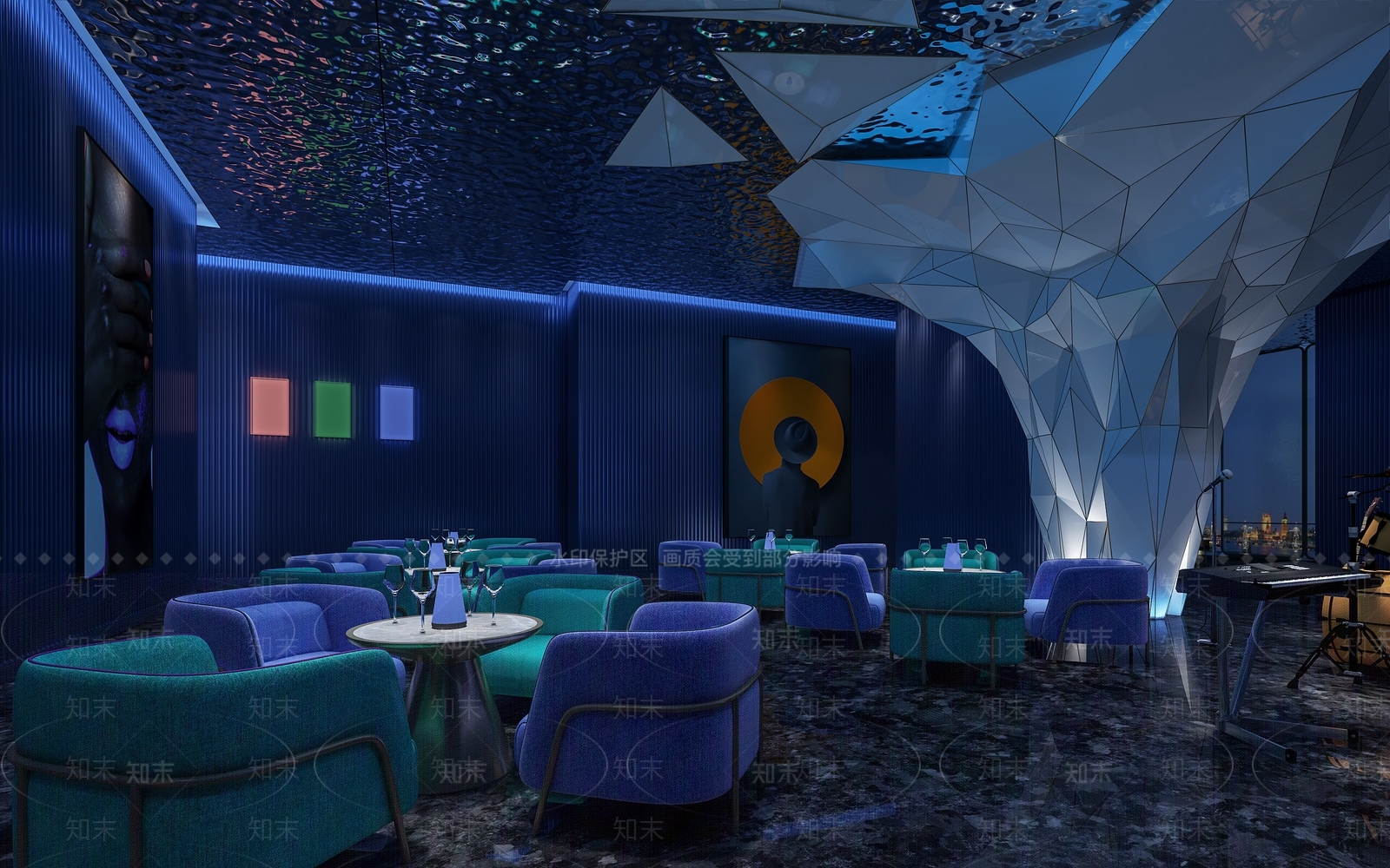 现代酒吧3D模型下载【ID:1126472770】