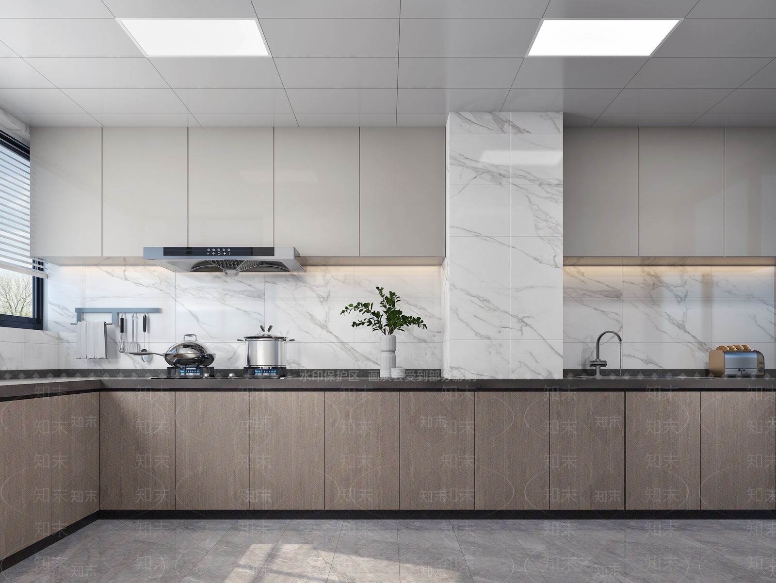 现代家装厨房3D模型下载【ID:1126488303】