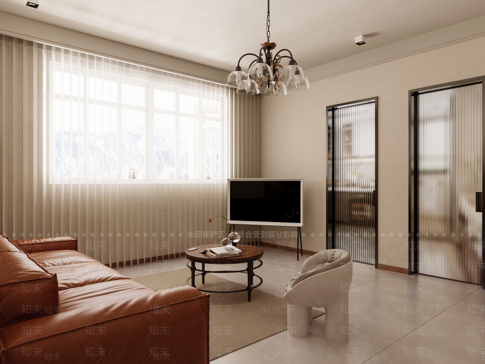 北欧小客厅3D模型下载【ID:1126491989】