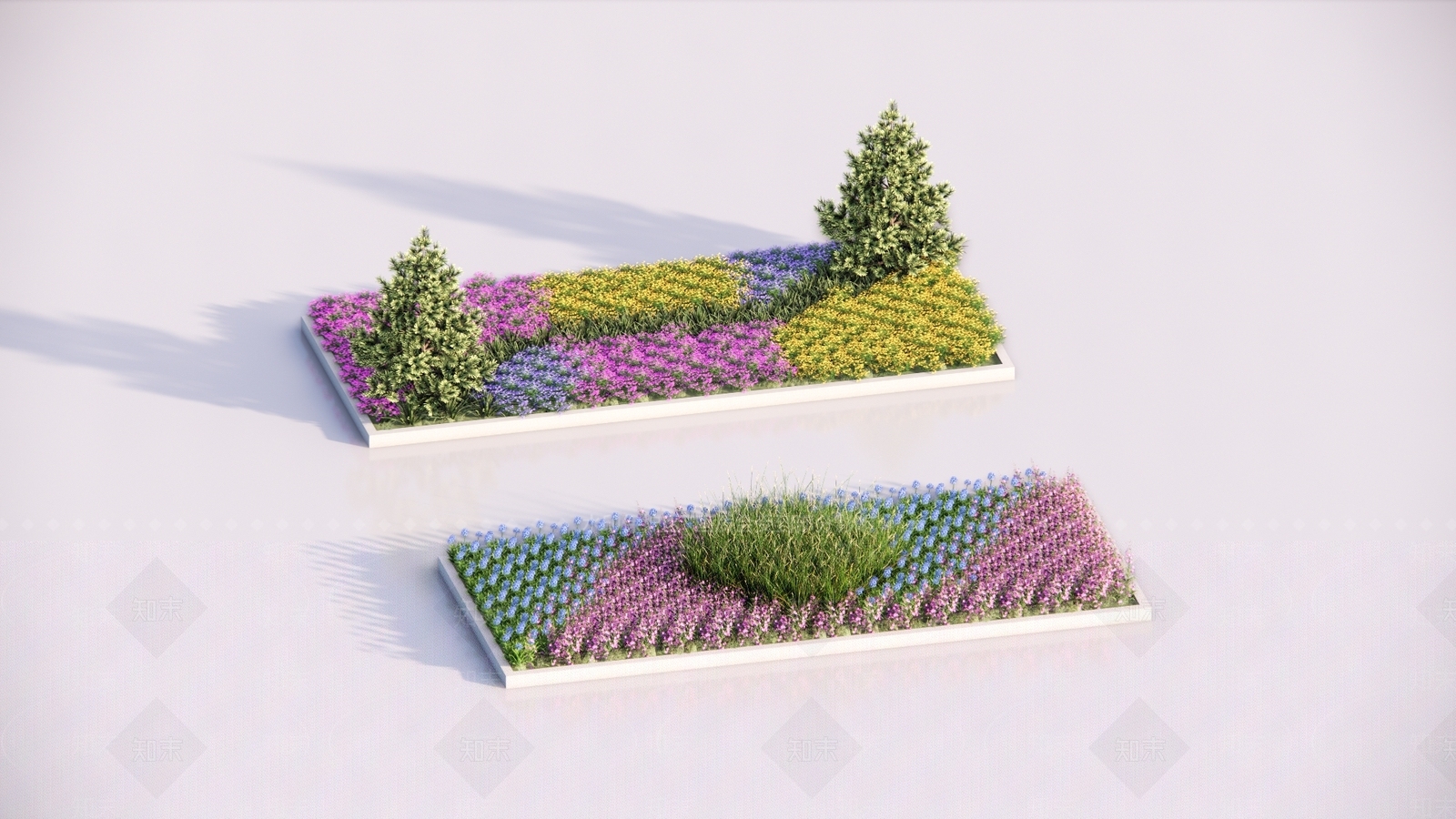 花草SU模型草图