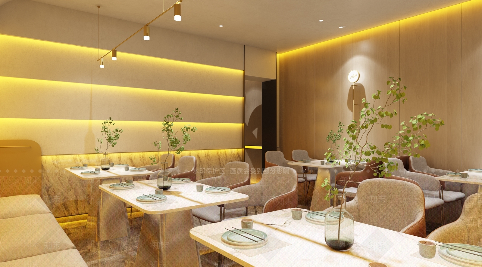 现代烧烤店3D模型下载【ID:1126685284】