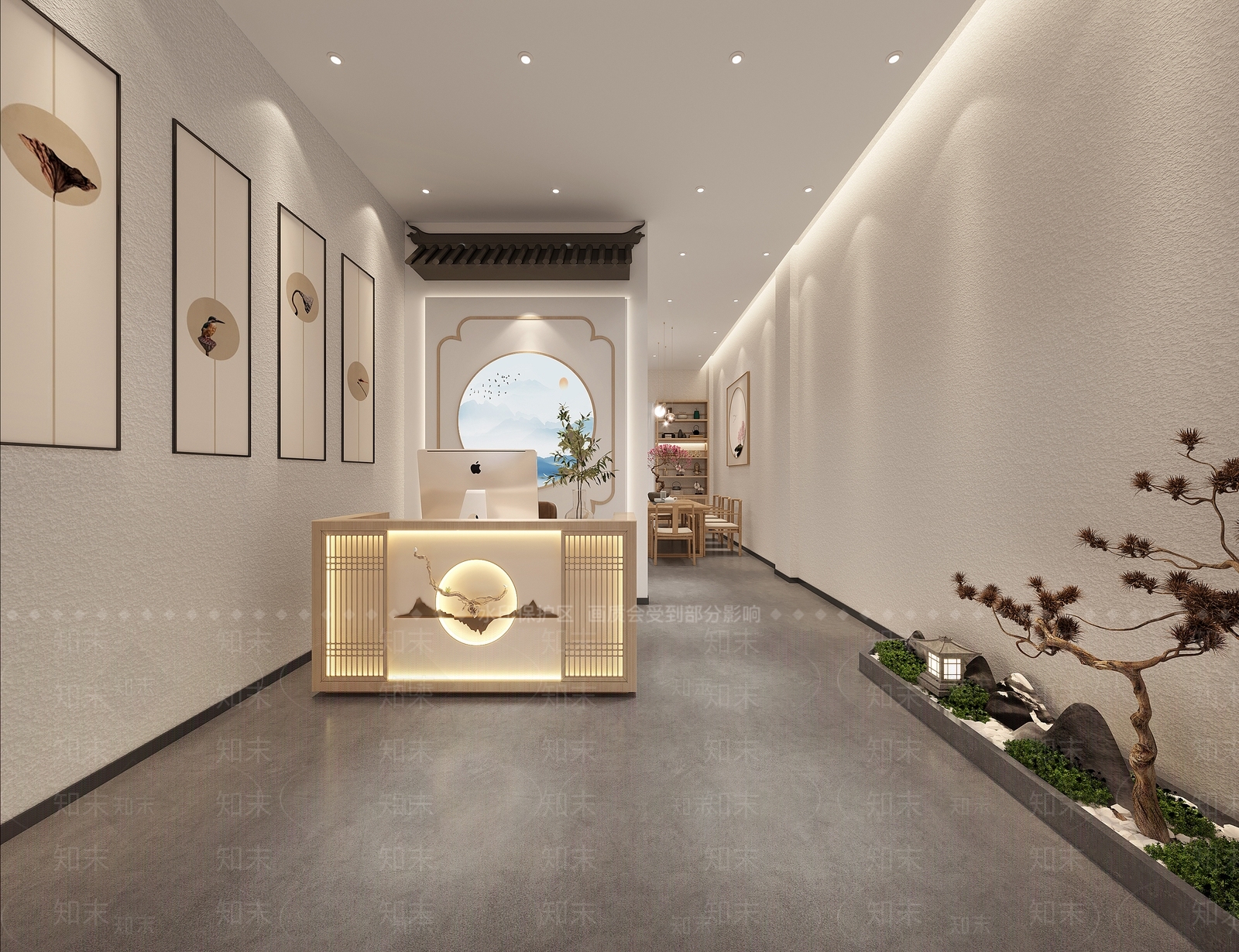 中式茶馆3D模型下载【ID:1126556942】_知末3d模型网