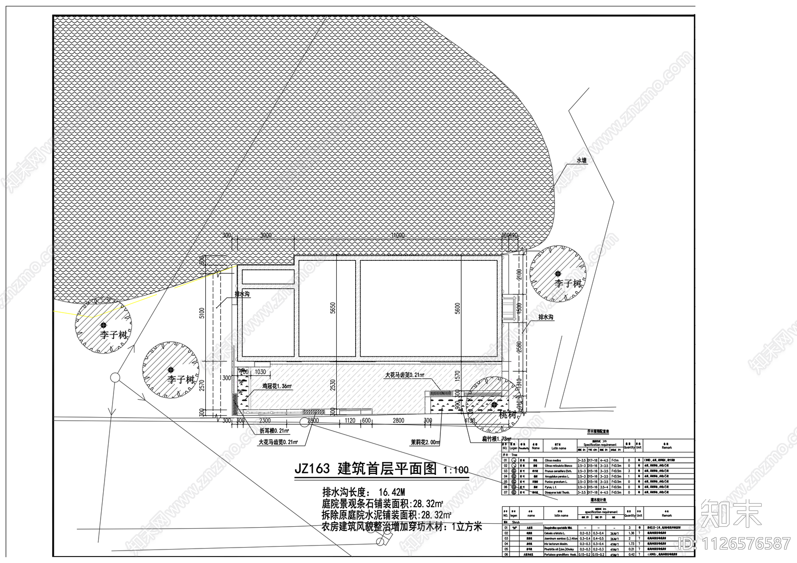 现代自建房cad施工图下载【ID:1126576587】