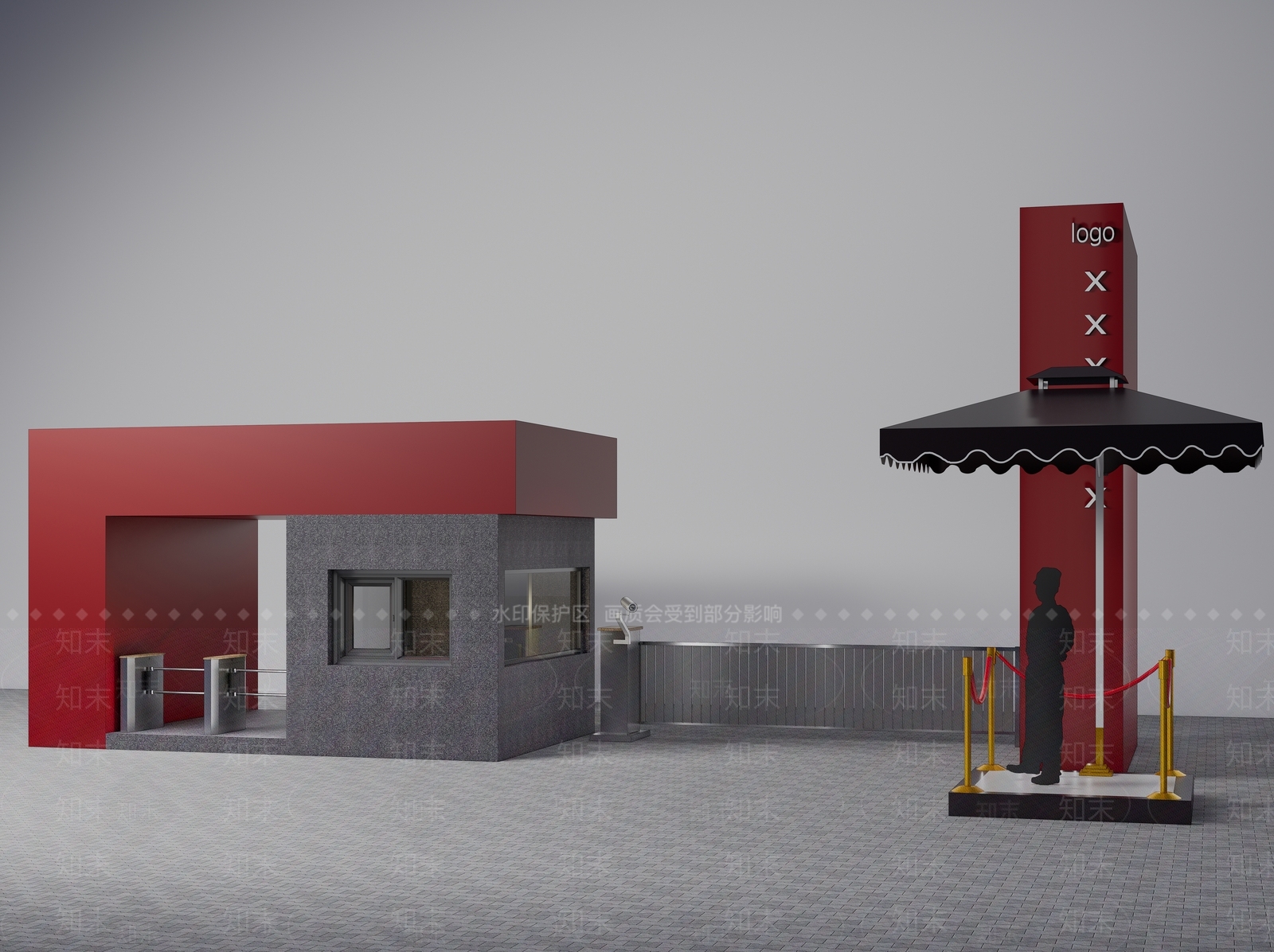 其他小公建SU模型草图