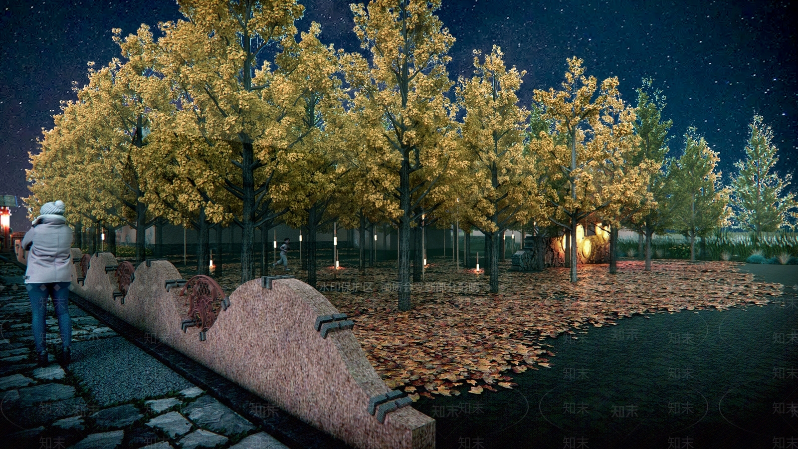 现代乡村庭院SU模型下载【ID:1126664674】