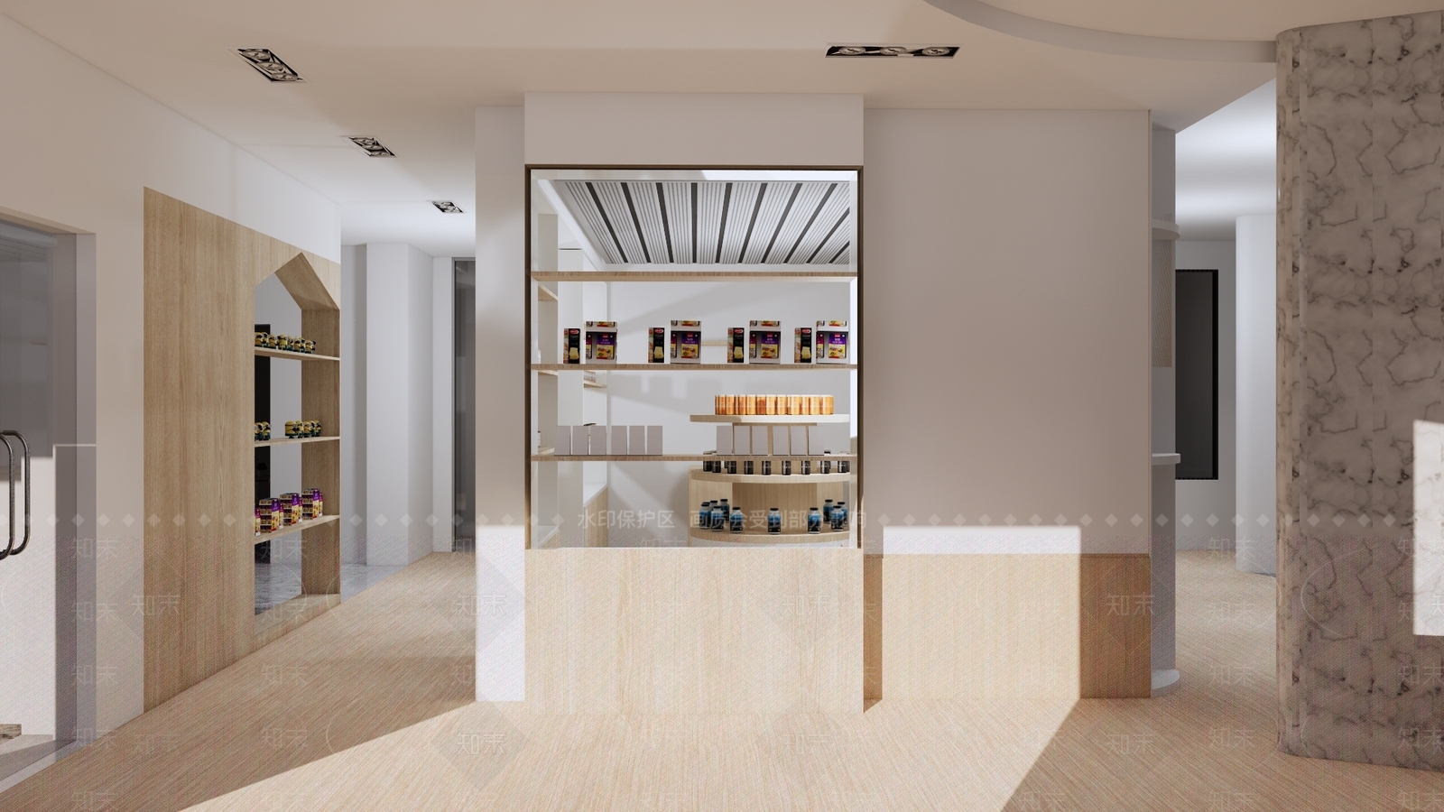 现代温馨宠物店SU模型下载【ID:1126767468】
