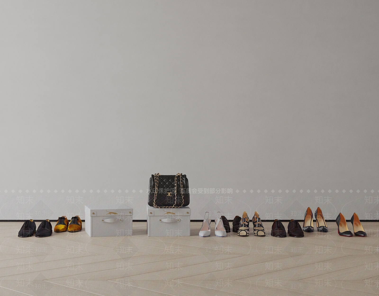 皮鞋3D模型下载【ID:1126669857】