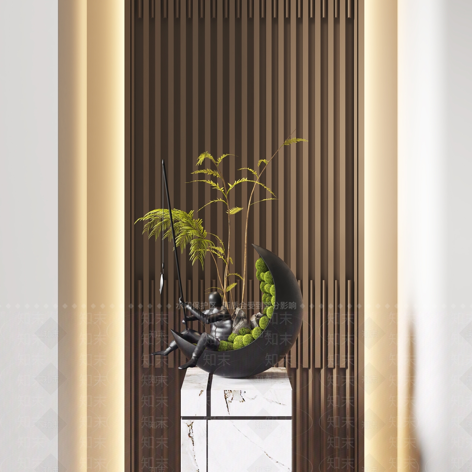 盆栽盆景3D模型下载【ID:1126684735】