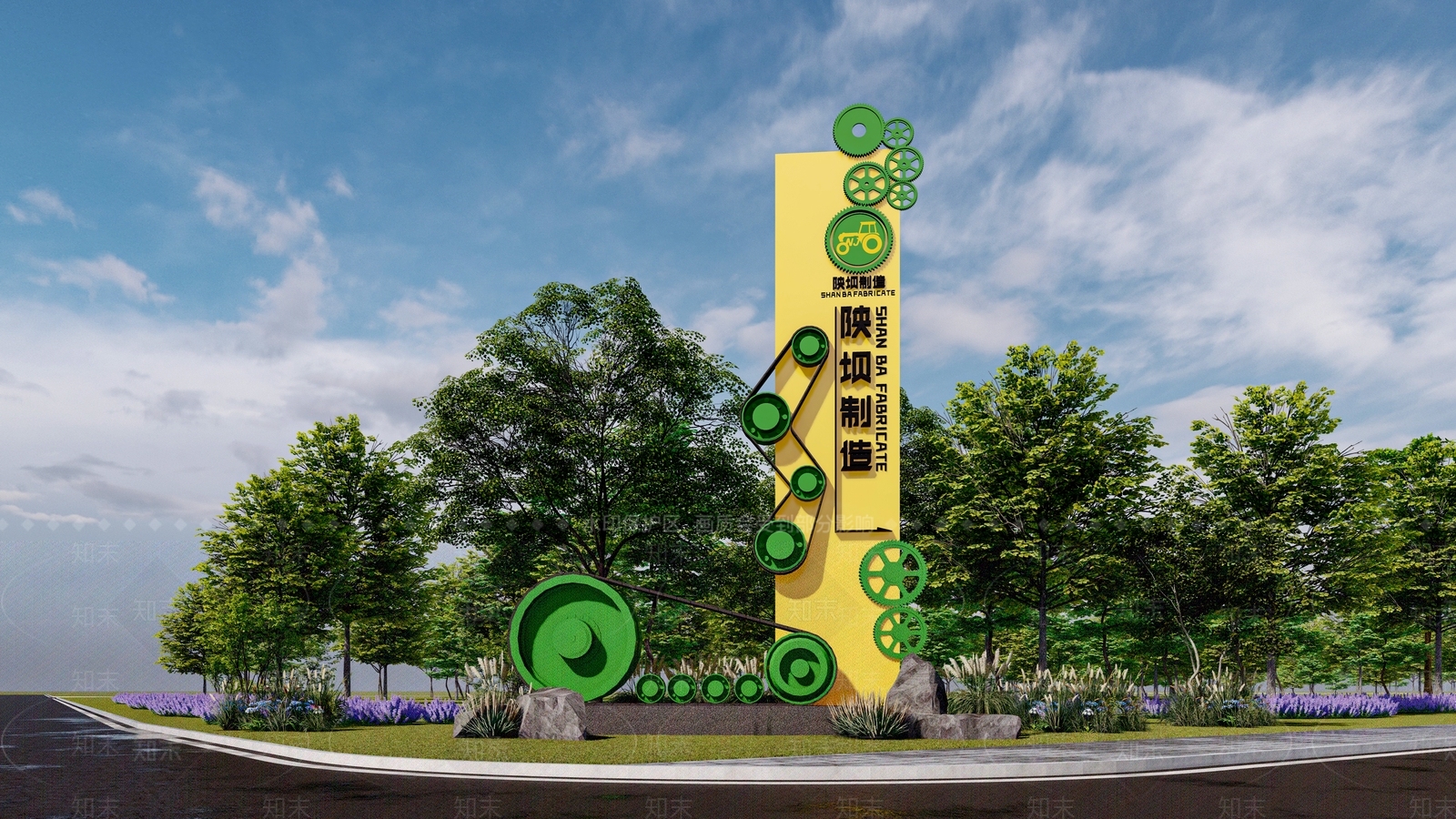 工业齿轮精神堡垒SU模型下载【ID:1127076531】