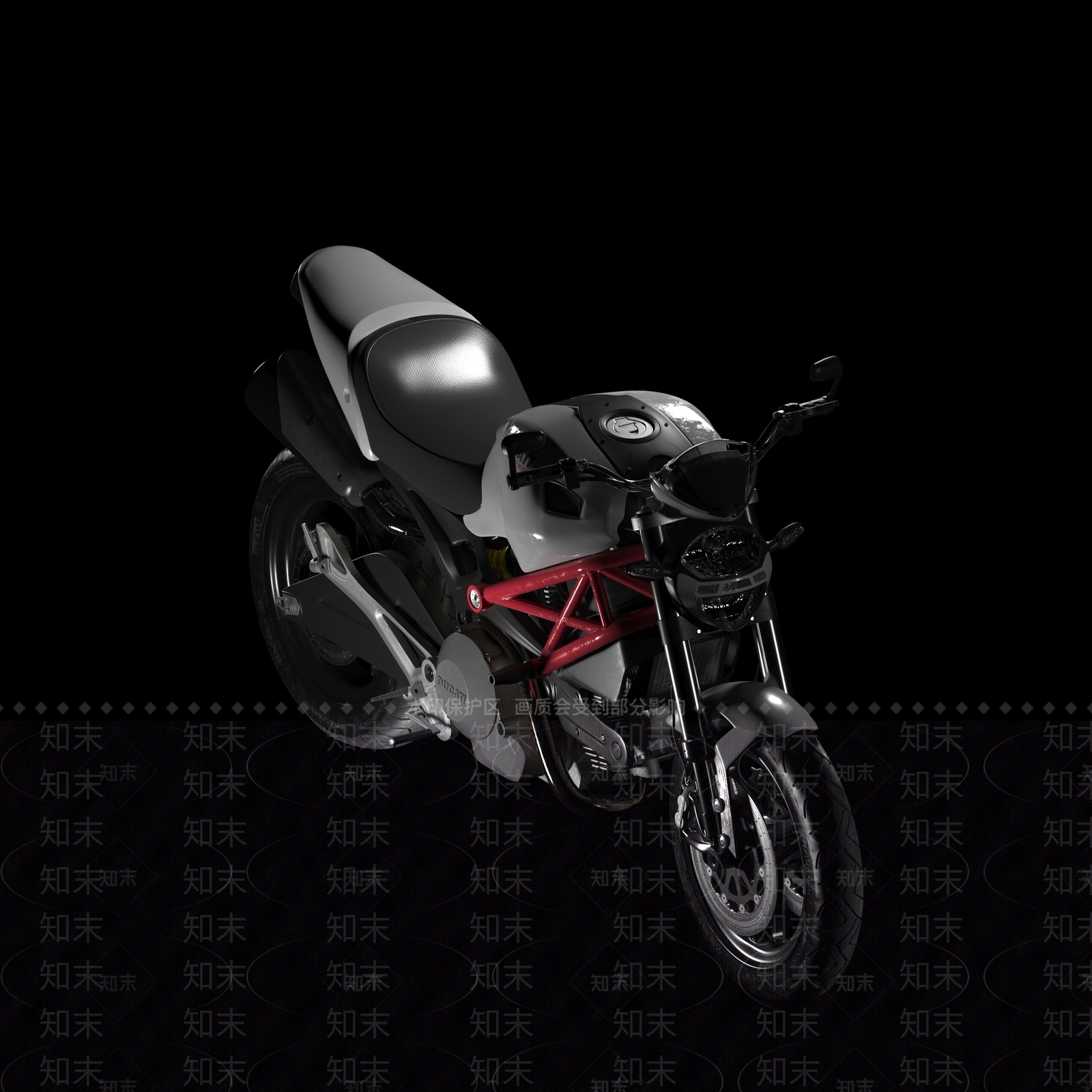 摩托车3D模型下载【ID:1126735476】