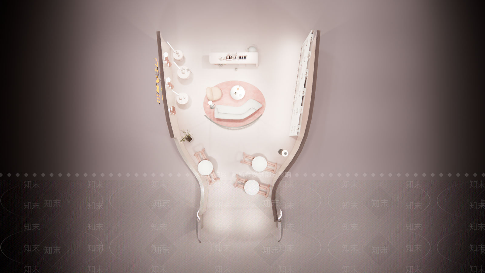 现代商业展厅SU模型下载【ID:1126750070】