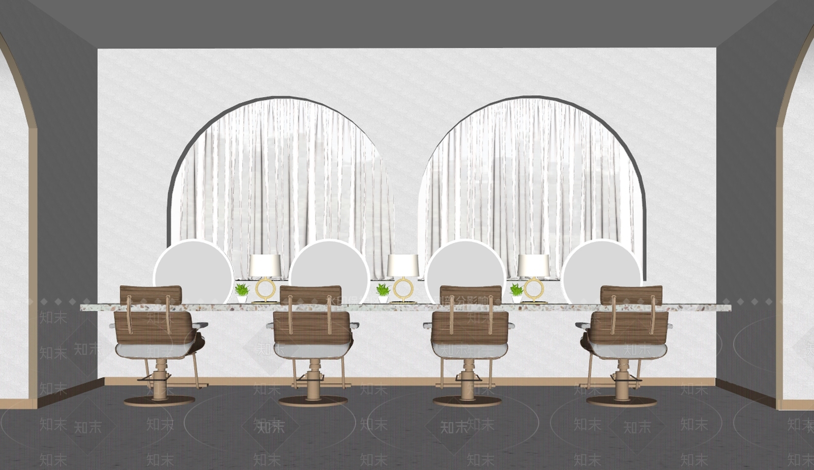 现代理发店SU模型下载【ID:1126750495】