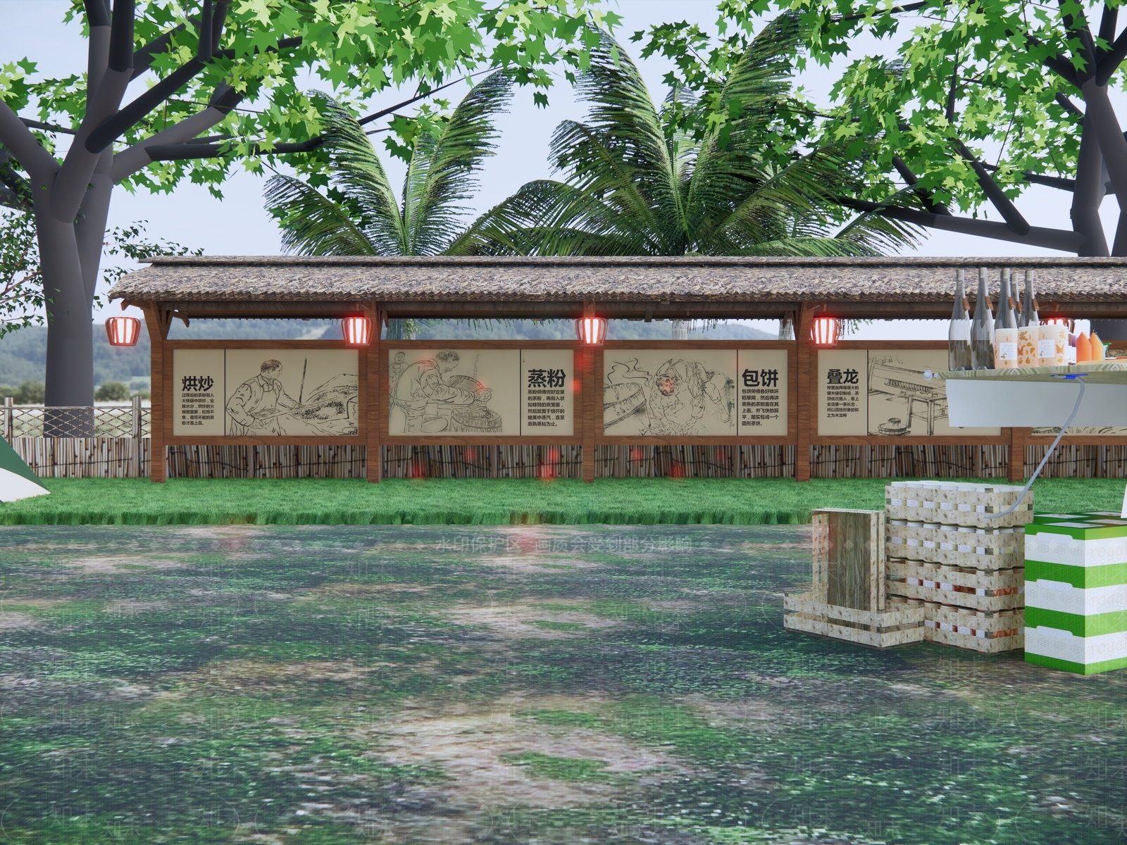 露营帐篷SU模型下载【ID:1126763585】