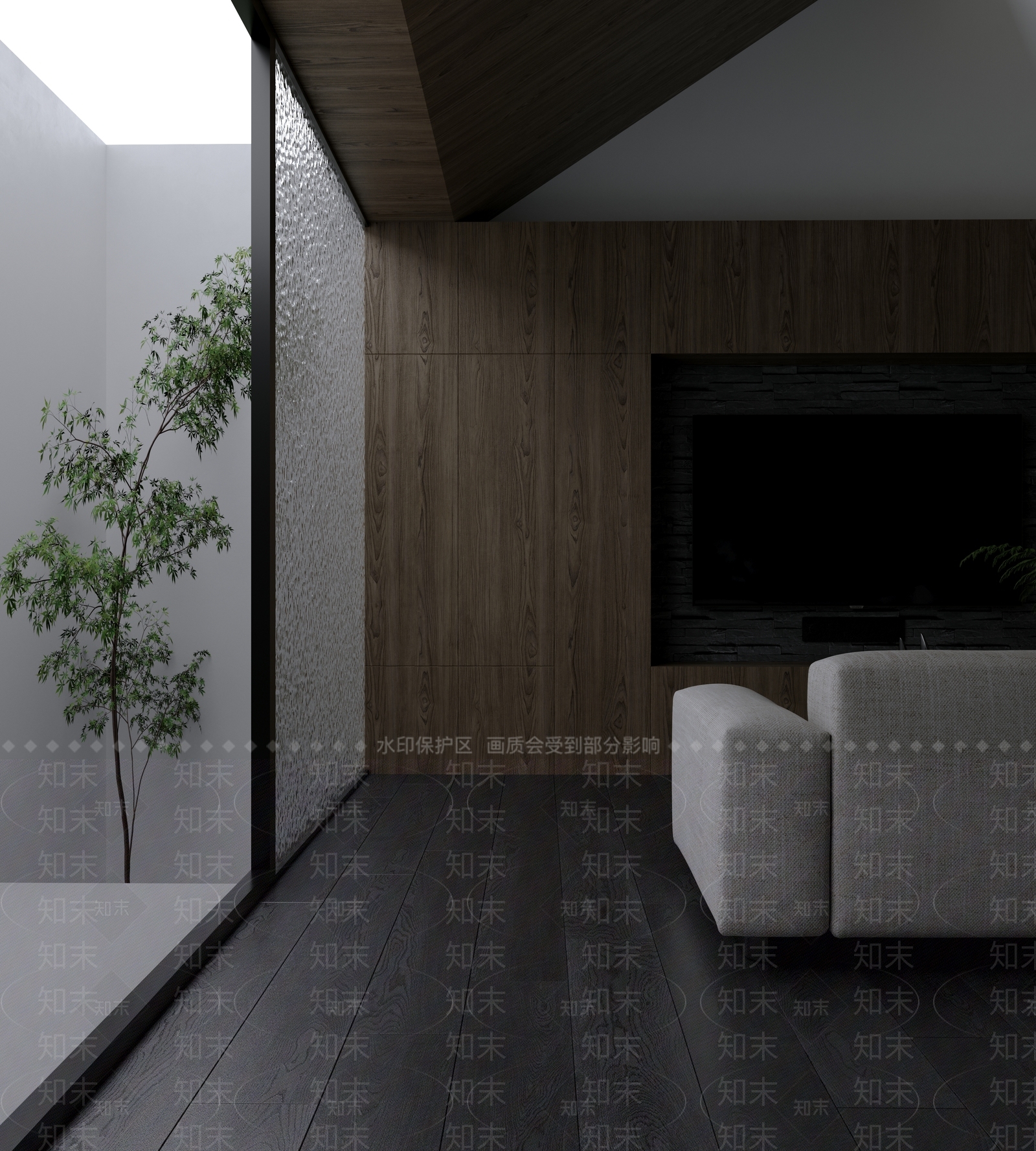 现代单身公寓3D模型下载【ID:1126772659】
