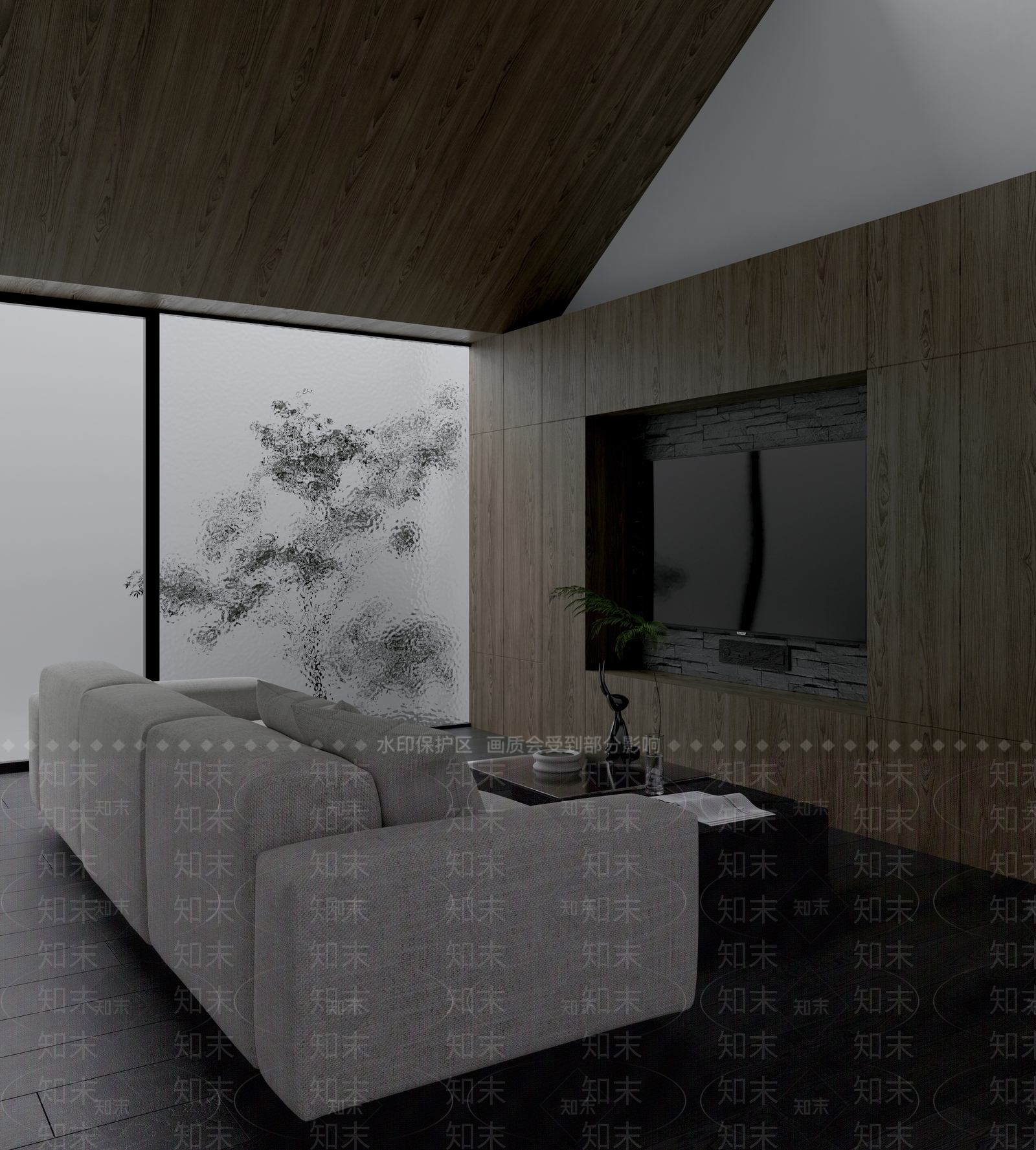 现代单身公寓3D模型下载【ID:1126772659】