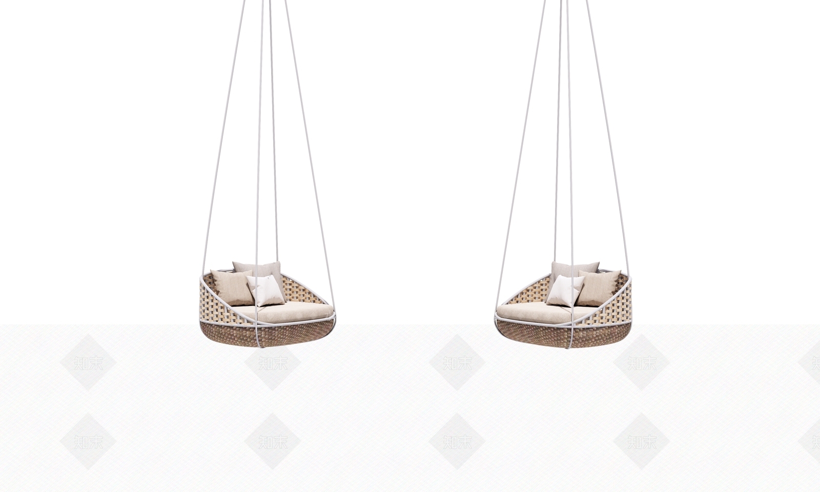 现代吊床SU模型下载【ID:1126791464】