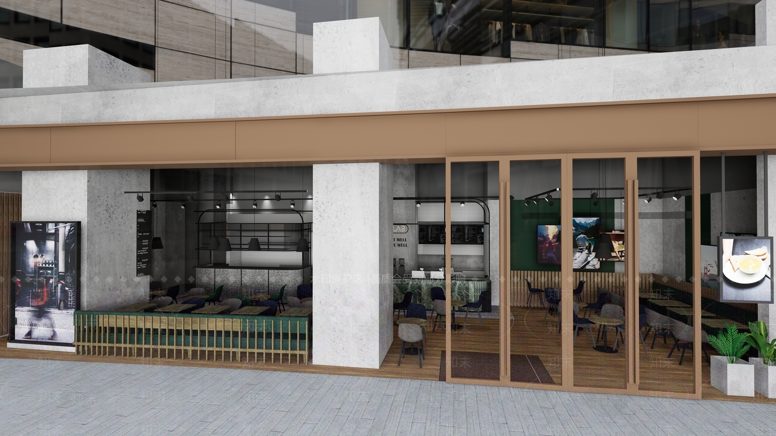 北欧西餐厅SU模型下载【ID:1126795064】