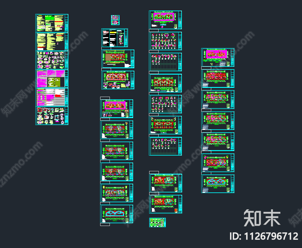 十五层框剪结构综合服务楼结构施工图下载【ID:1126796712】