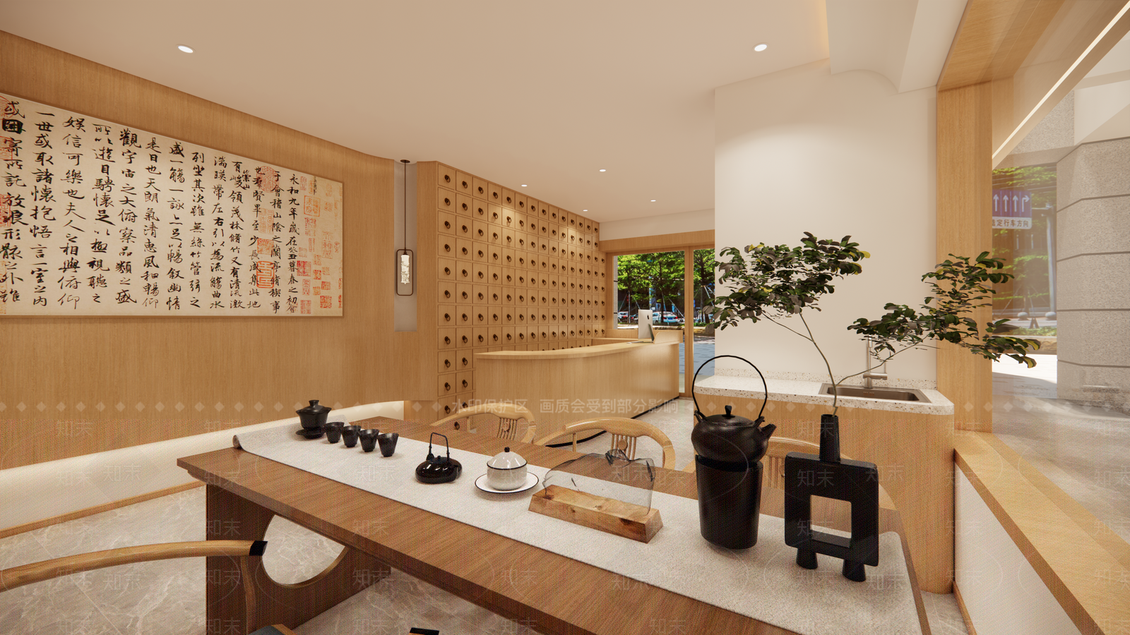 中式茶馆SU模型下载【ID:1126820800】