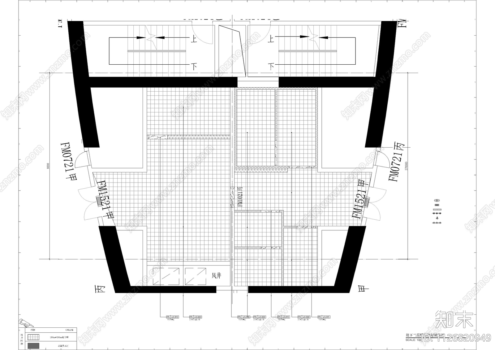 餐厅厨房平面系统图cad施工图下载【ID:1126820949】