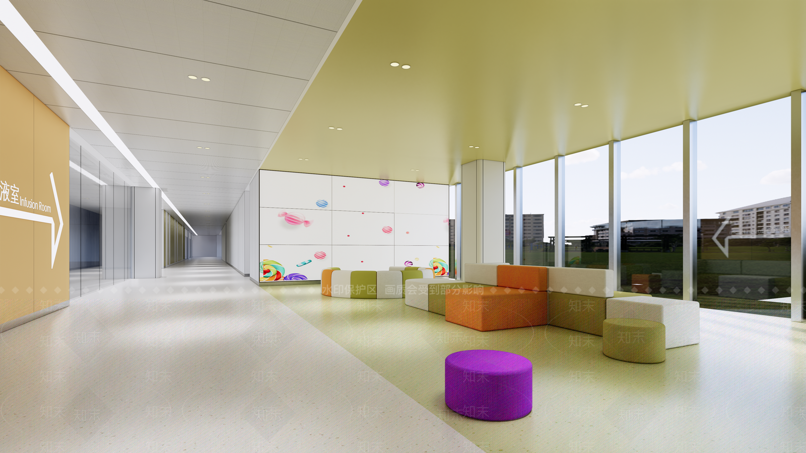 现代医疗空间SU模型下载【ID:1126823212】