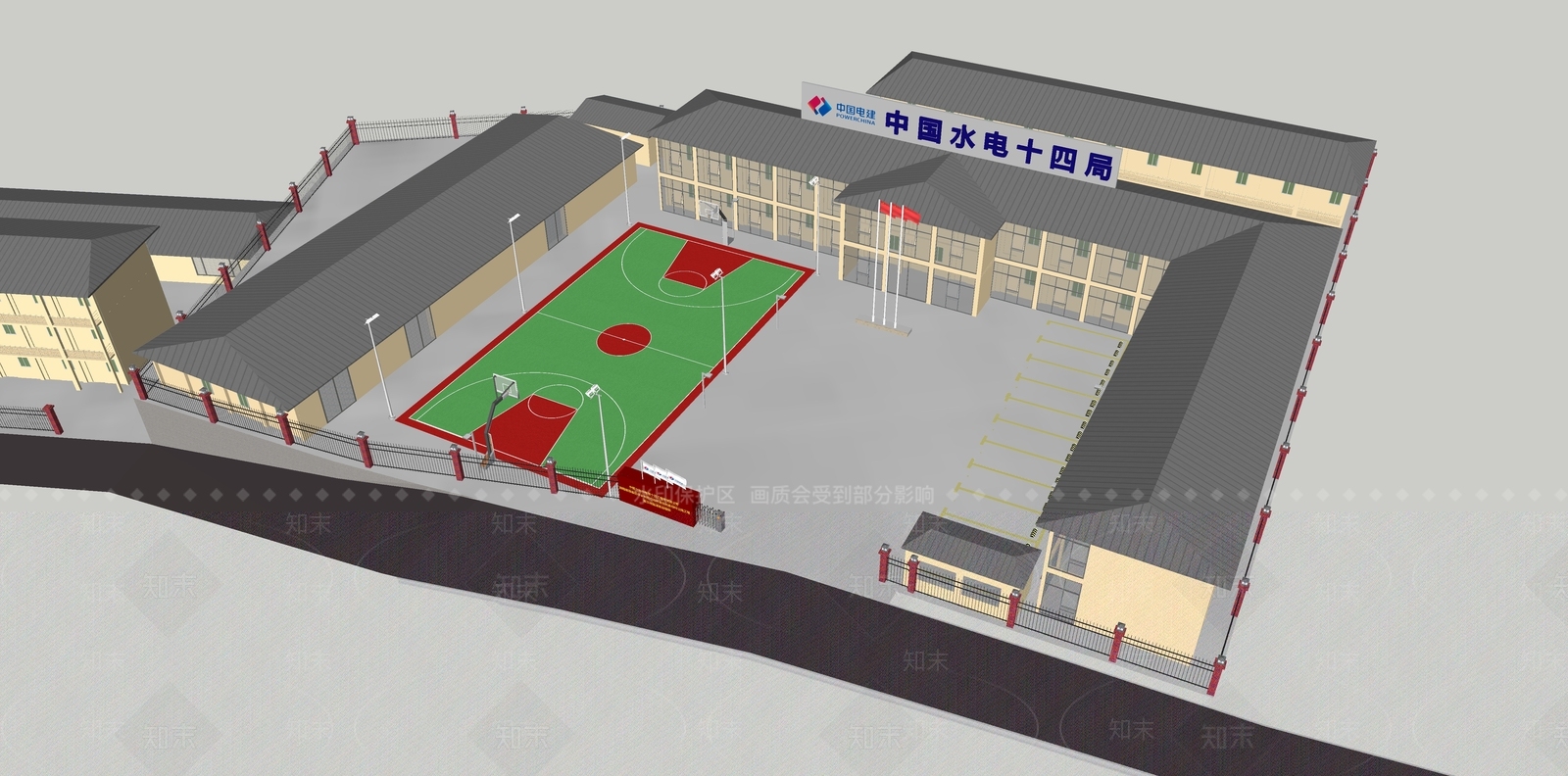 工业厂房SU模型下载【ID:1126857689】