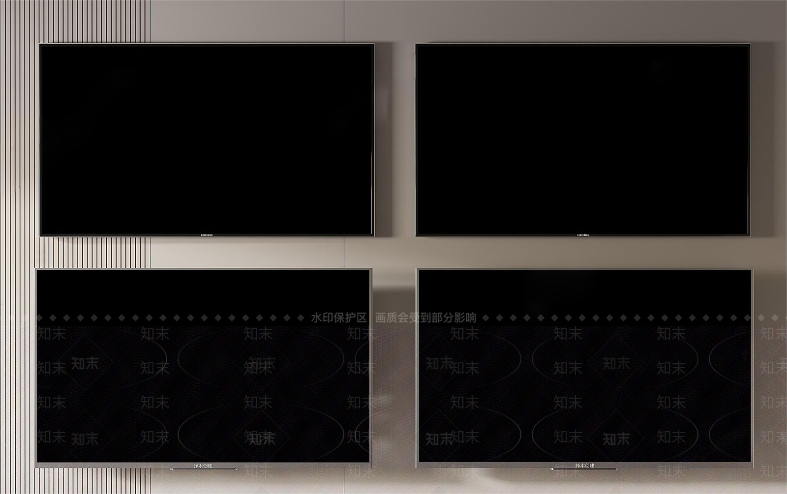 电视机SU模型下载【ID:1126898773】