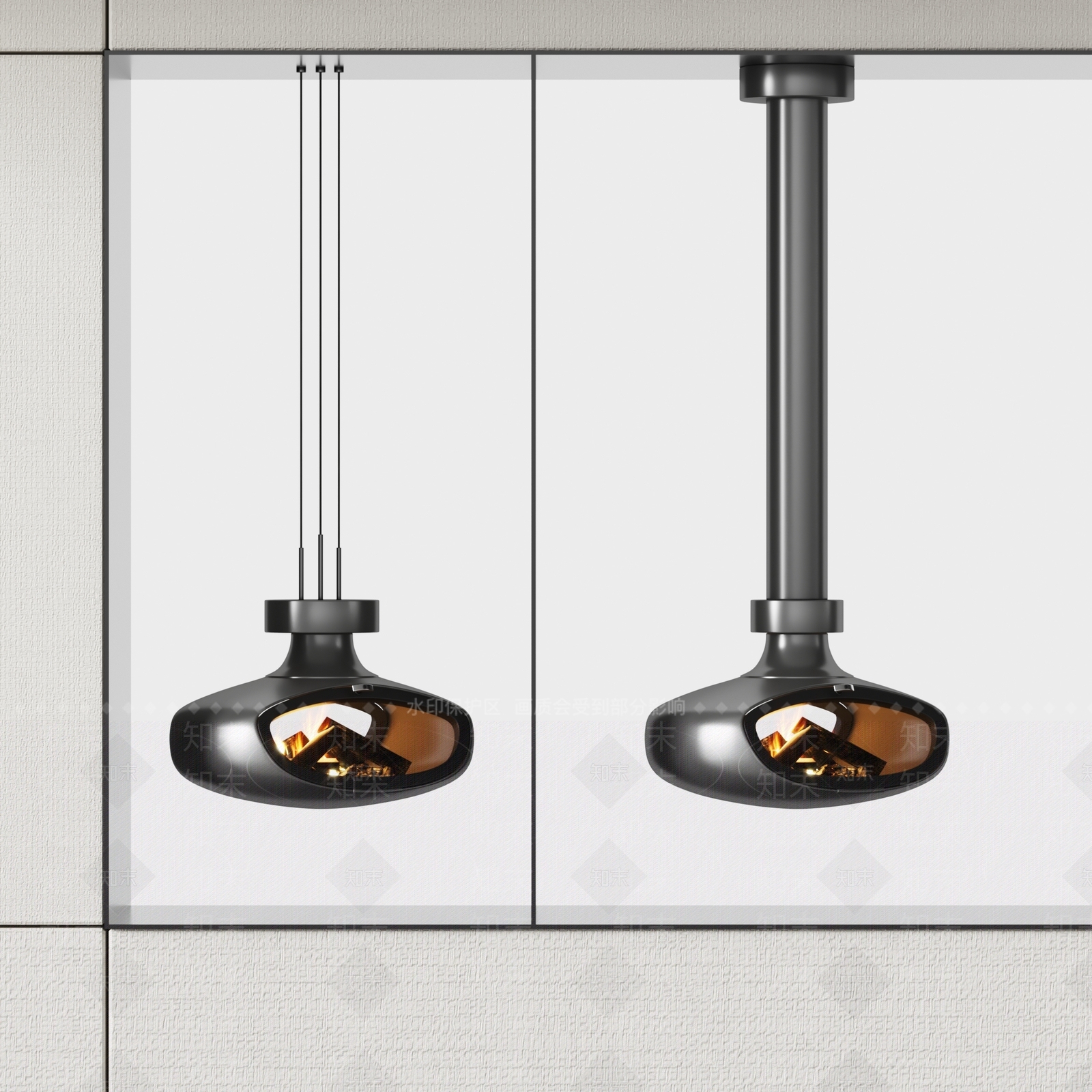 现代壁炉3D模型下载【ID:1126900939】