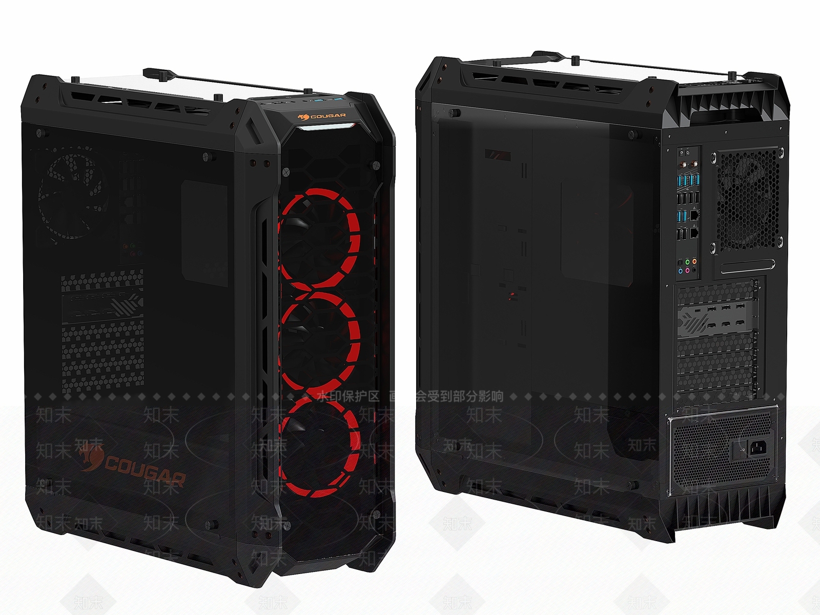 电脑主机SU模型下载【ID:1126947217】