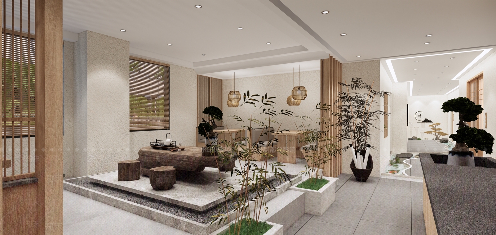 新中式门头门面SU模型下载【ID:1126967478】_知末su模型网