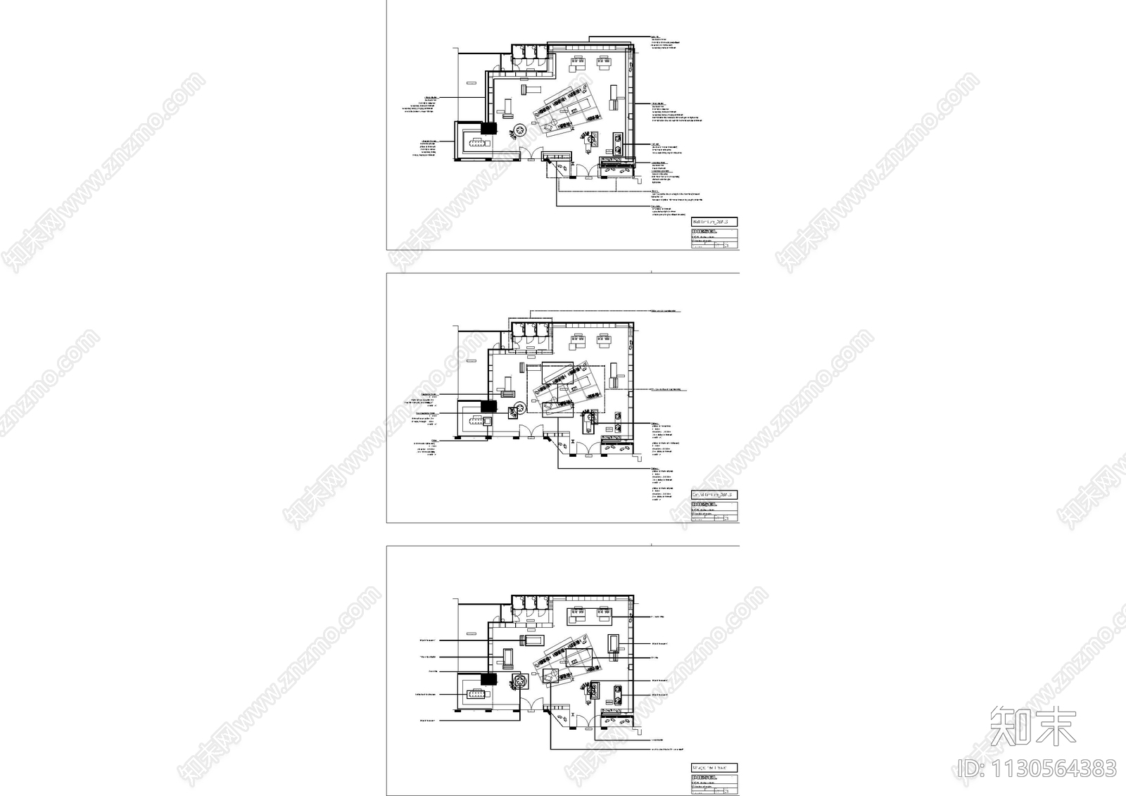 Diesel服装商店cad施工图下载【ID:1130564383】