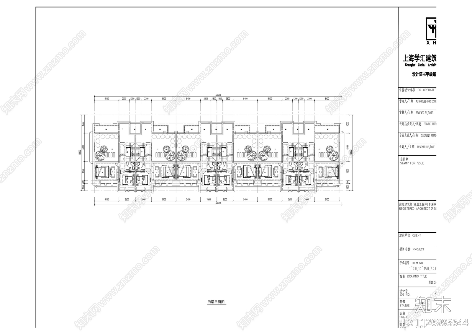友建花苑叠拼户型施工图下载【ID:1126995644】