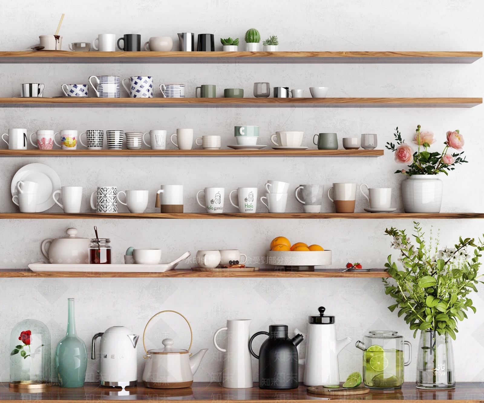 茶杯SU模型下载【ID:1127019754】