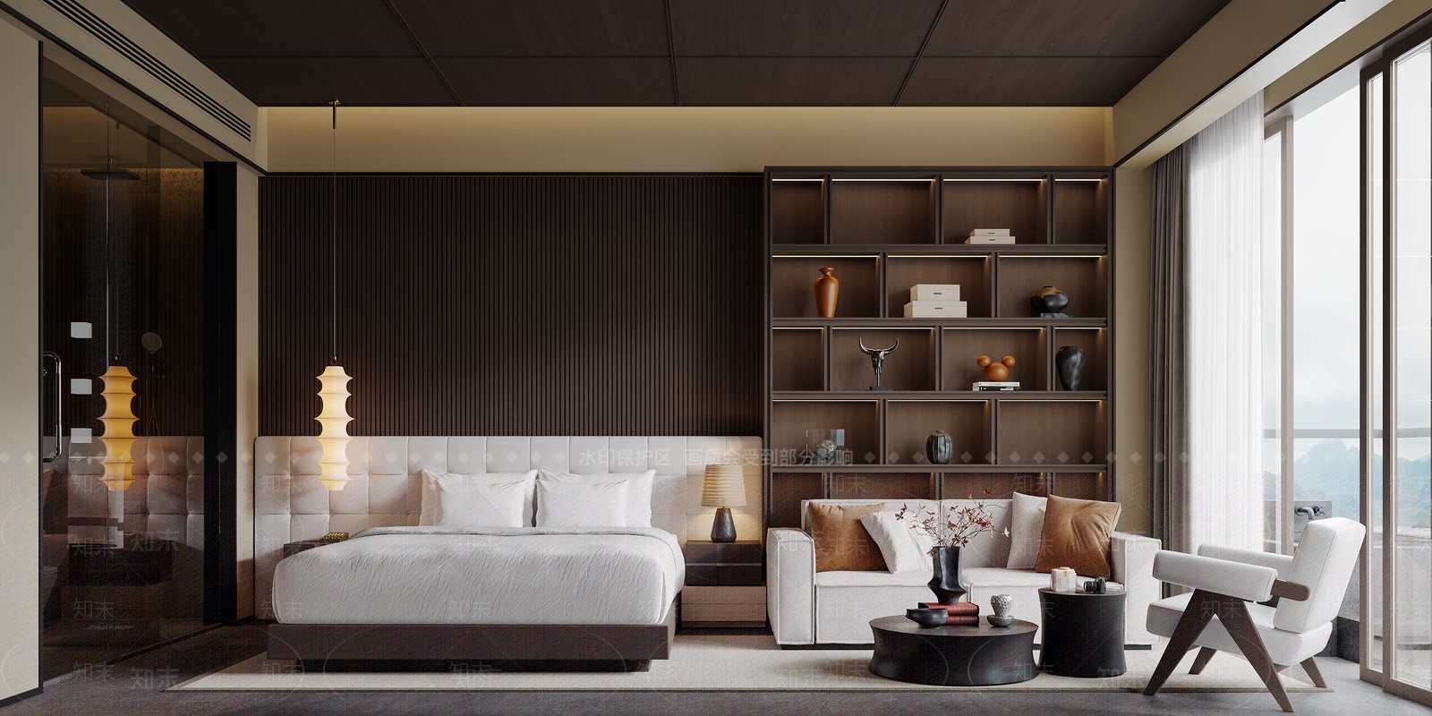 现代公寓酒店3D模型下载【ID:1127031712】