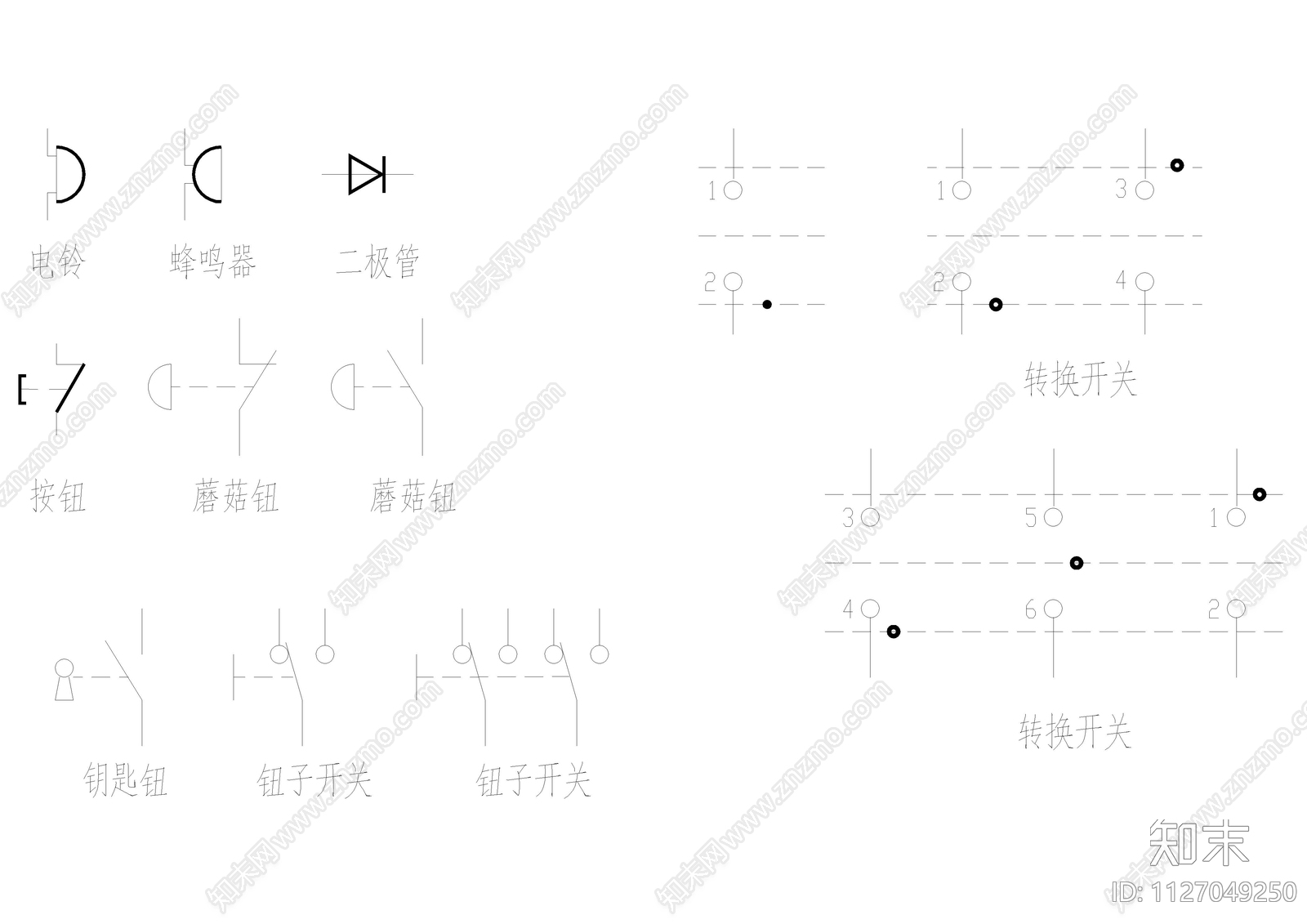 常用电气制图标准cad施工图下载【ID:1127049250】