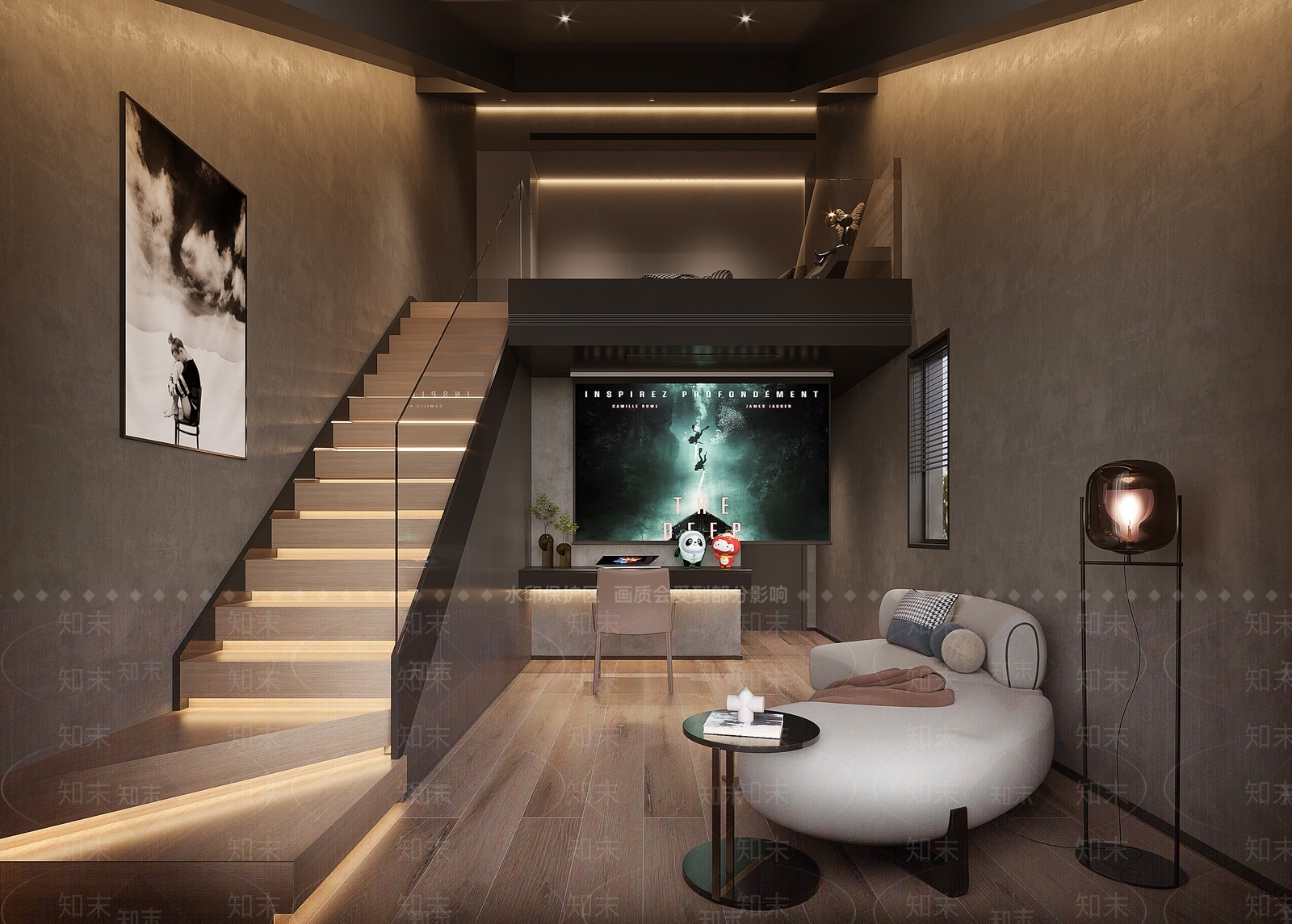 现代单身公寓3D模型下载【ID:1127049869】
