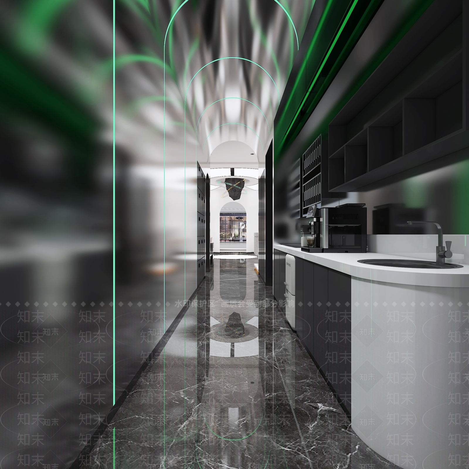 现代理发店3D模型下载【ID:1127128414】