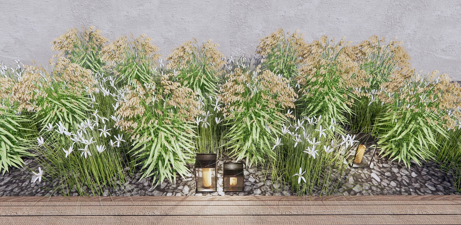 花草组合3D模型下载【ID:1127134170】