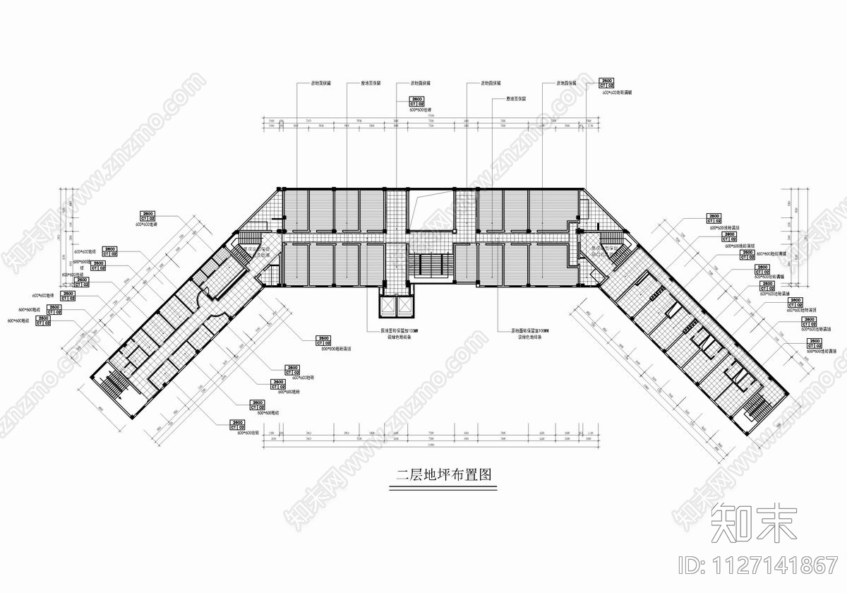 某综合医院大楼CADcad施工图下载【ID:1127141867】