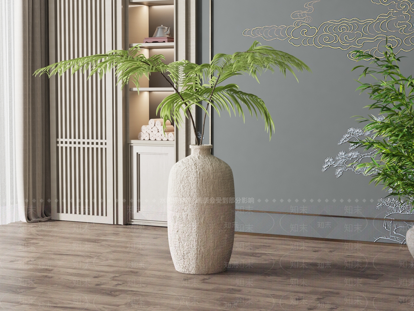 绿植盆栽3D模型下载【ID:1127156924】_知末3d模型网