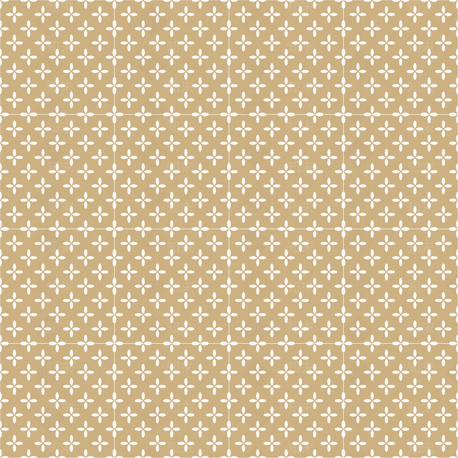 复古小花小清新橙色拼花瓷砖贴图下载【ID:1127173002】