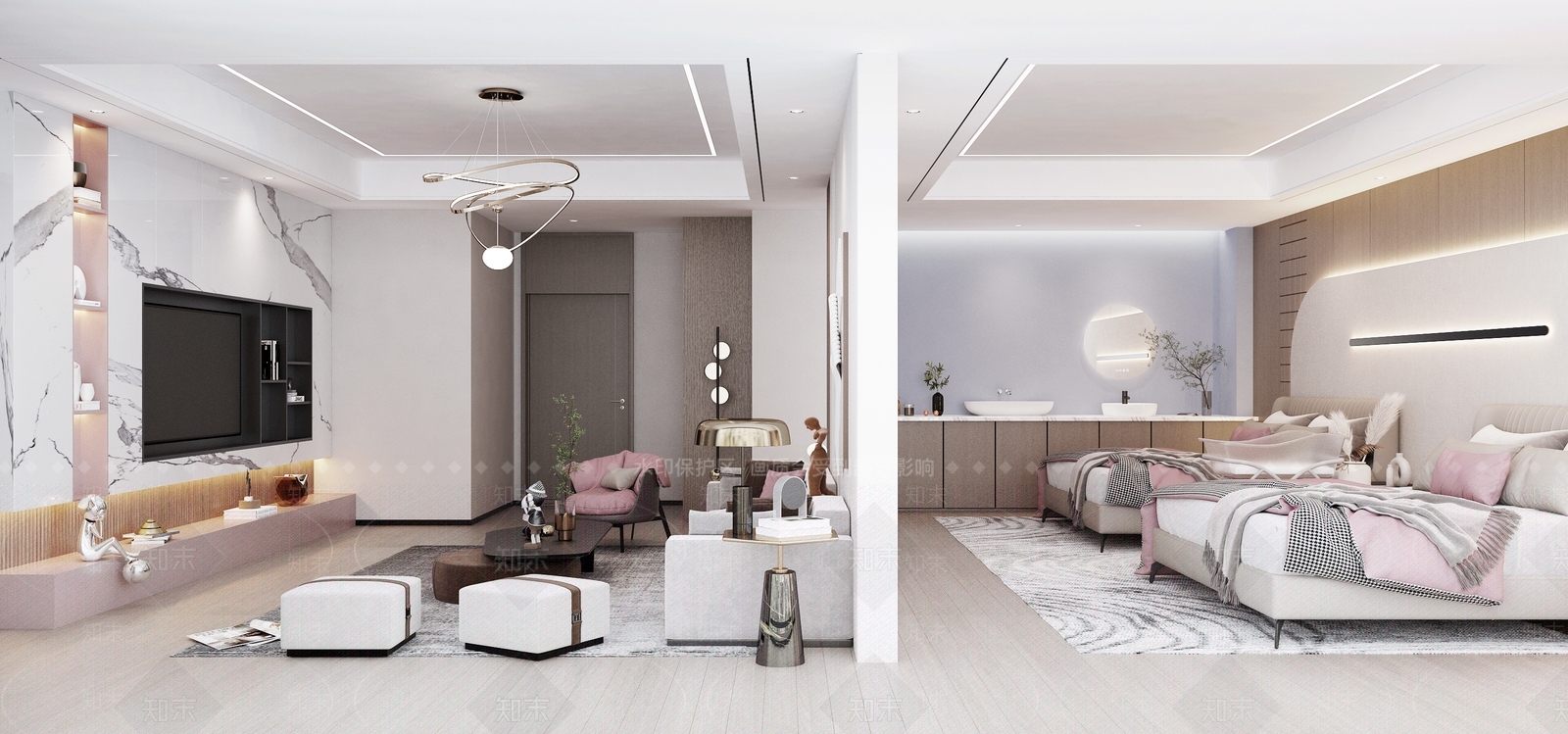 现代月子中心3D模型下载【ID:1127219829】