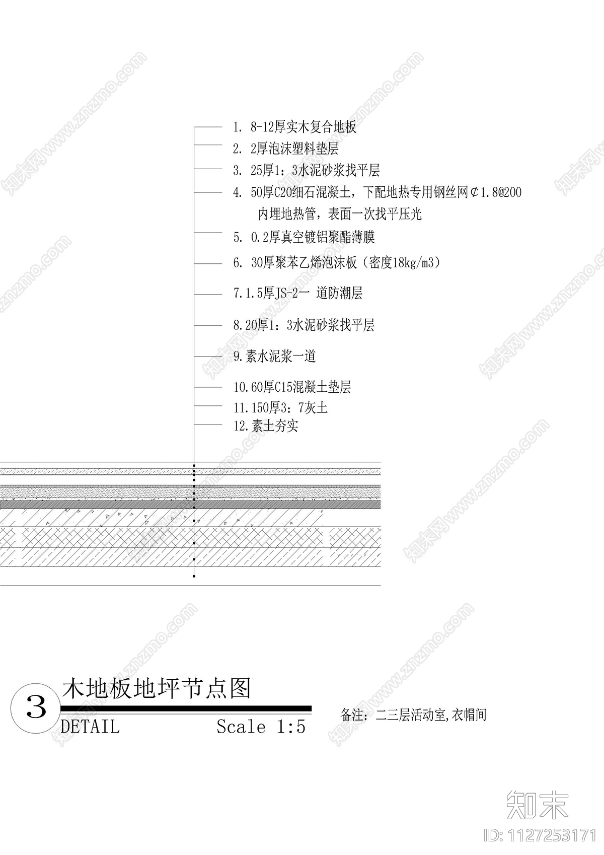 地面楼面做法节点图施工图下载【ID:1127253171】