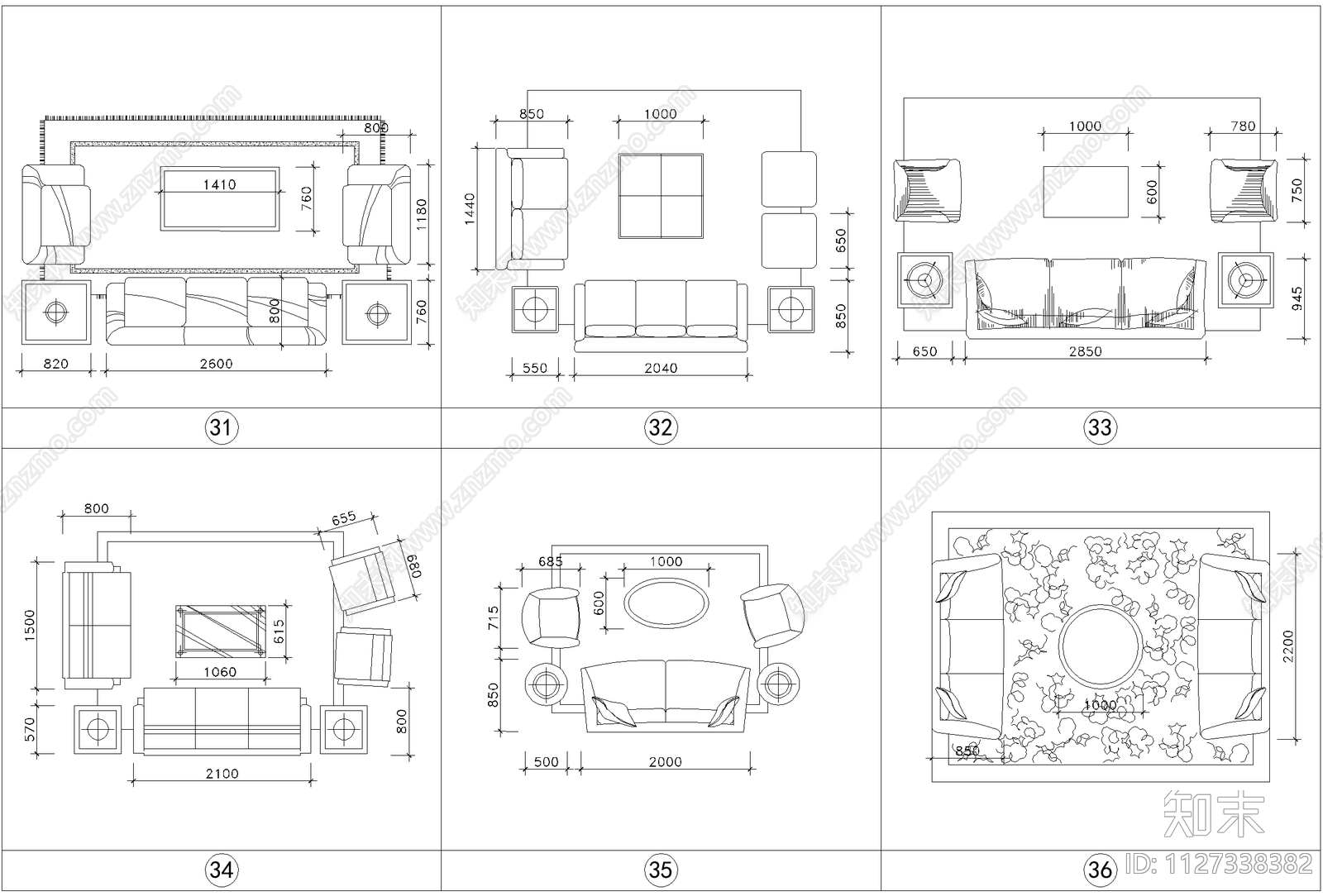 金螳螂内部专用cad家具cad施工图下载【ID:1127338382】