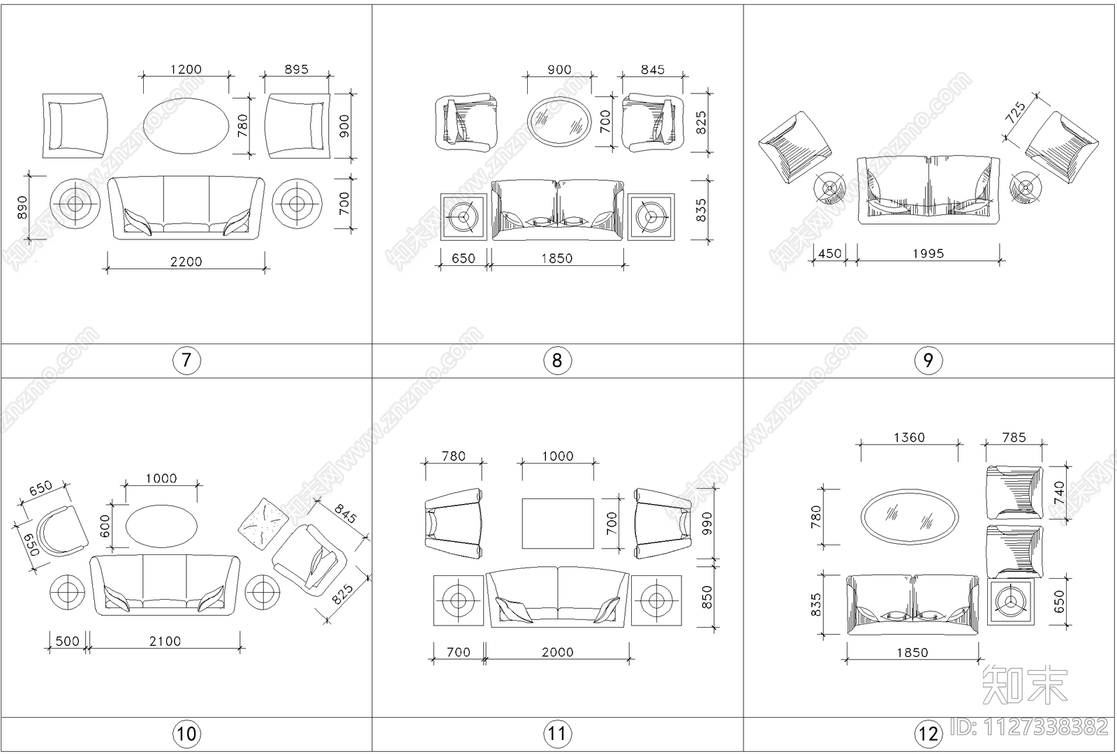 金螳螂内部专用cad家具cad施工图下载【ID:1127338382】