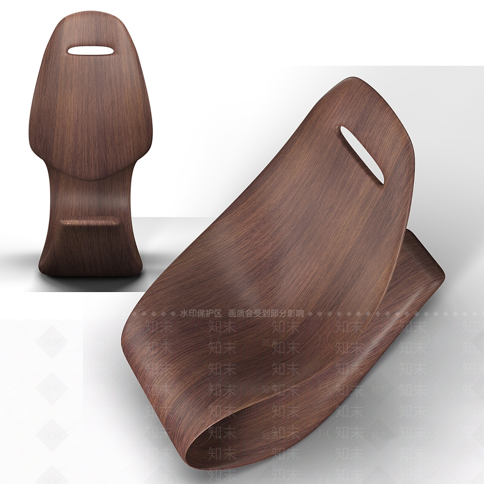 现代异形躺椅3D模型下载【ID:1127446734】
